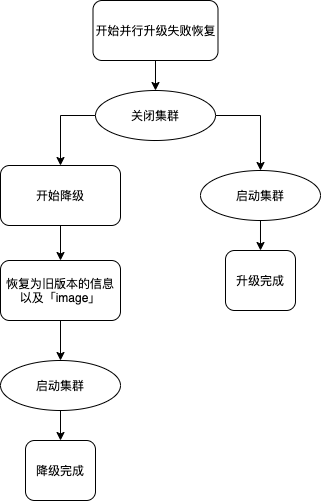 并行升级失败恢复